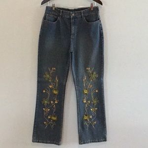 Vintage Embroidered Willie Smith Designer Jeans